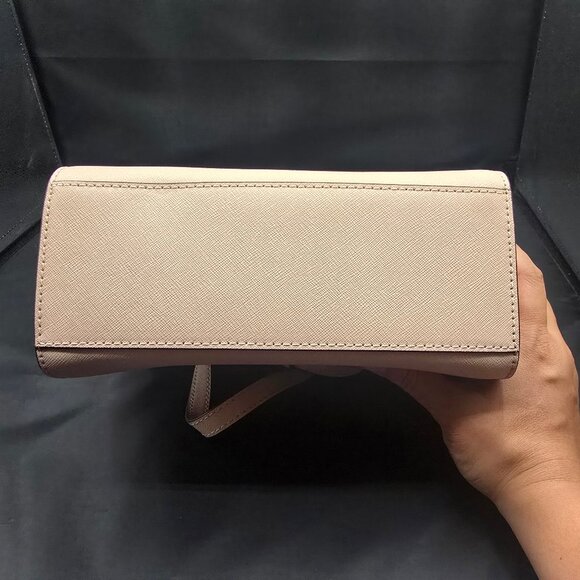 Michael Kors Selma Stud Medium Messenger Crossbody Ballet Pink - Picture 5 of 10